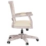 Silla de oficina giratoria de lino von vidaXL, Bürostühle - Ref: Foro24-344478, Preis: 297,37 €, Rabatt: %