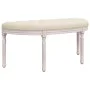 Banco de lino 110,5x45x49 cm de vidaXL, Bancos - Ref: Foro24-344415, Precio: 153,97 €, Descuento: %