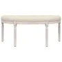 Banco de lino 110,5x45x49 cm de vidaXL, Bancos - Ref: Foro24-344415, Precio: 153,97 €, Descuento: %
