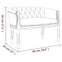 Banco de lino 98x56x69 cm by vidaXL, Banks - Ref: Foro24-344508, Price: 370,61 €, Discount: %