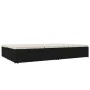 Tumbona convertible con cojines de ratán sintético negro by vidaXL, Outdoor beds - Ref: Foro24-317238, Price: 397,78 €, Disco...
