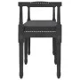 Banco de terciopelo negro 110x40x70 cm de vidaXL, Bancos - Ref: Foro24-344428, Precio: 99,56 €, Descuento: %