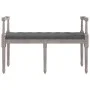 Dark gray fabric bench 110x40x70 cm by vidaXL, Banks - Ref: Foro24-344423, Price: 82,03 €, Discount: %