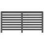 Solid gray pine wood radiator cover 169x19x84 cm by vidaXL, Accessories for heating radiators - Ref: Foro24-822608, Price: 90...