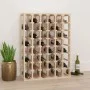 Botellero madera maciza de pino 70x33x94 cm de vidaXL, Botelleros - Ref: Foro24-822531, Precio: 108,02 €, Descuento: %