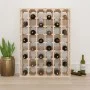 Flaschenregal aus massivem Kiefernholz, 70 x 33 x 94 cm von vidaXL, Weinregale - Ref: Foro24-822531, Preis: 107,93 €, Rabatt: %