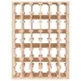 Botellero madera maciza de pino 70x33x94 cm de vidaXL, Botelleros - Ref: Foro24-822531, Precio: 108,02 €, Descuento: %