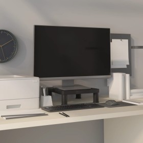Monitorhalterung schwarz 33,5x34x10,5 cm von vidaXL, TV-Möbel - Ref: Foro24-51721, Preis: 22,11 €, Rabatt: %