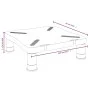 Soporte para monitor negro 33,5x34x10,5 cm de vidaXL, Muebles TV - Ref: Foro24-51721, Precio: 21,65 €, Descuento: %