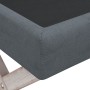 Dunkelgrauer Samthocker mit Stauraum 110x45x49 cm von vidaXL, Bänke für Hallen und Lager - Ref: Foro24-344526, Preis: 103,58 ...