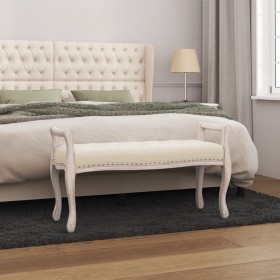 Bank aus Leinen 110x45x60 cm von vidaXL, Banken - Ref: Foro24-344436, Preis: 163,22 €, Rabatt: %