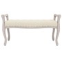 Banco de lino 110x45x60 cm de vidaXL, Bancos - Ref: Foro24-344436, Precio: 163,48 €, Descuento: %
