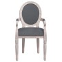 Silla de comedor tela gris oscuro 54x56x96,5 cm by vidaXL, dining chairs - Ref: Foro24-344481, Price: 185,12 €, Discount: %