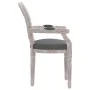 Esszimmerstuhl dunkelgraues Gewebematerial 54x56x96,5 cm von vidaXL, Essstühle - Ref: Foro24-344481, Preis: 208,79 €, Rabatt: %