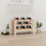 Botellero madera maciza de pino 61,5x30x42 cm de vidaXL, Botelleros - Ref: Foro24-822561, Precio: 32,78 €, Descuento: %