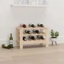 Solid pine wood bottle rack 61.5x30x42 cm by vidaXL, Wine racks - Ref: Foro24-822561, Price: 32,46 €, Discount: %