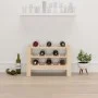 Solid pine wood bottle rack 61.5x30x42 cm by vidaXL, Wine racks - Ref: Foro24-822561, Price: 32,46 €, Discount: %