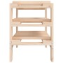 Botellero madera maciza de pino 61,5x30x42 cm de vidaXL, Botelleros - Ref: Foro24-822561, Precio: 32,78 €, Descuento: %