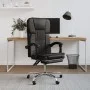 Reclining office chair in black synthetic leather by vidaXL, Office chairs - Ref: Foro24-349619, Price: 110,45 €, Discount: %