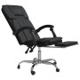 Bürostuhl mit Liegefunktion aus schwarzem Kunstleder von vidaXL, Bürostühle - Ref: Foro24-349619, Preis: 112,20 €, Rabatt: %