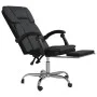 Reclining office chair in black synthetic leather by vidaXL, Office chairs - Ref: Foro24-349619, Price: 110,45 €, Discount: %