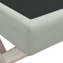 Hocker mit Ablage hellgrau Samt 110x45x49 cm von vidaXL, Bänke für Hallen und Lager - Ref: Foro24-344525, Preis: 121,27 €, Ra...