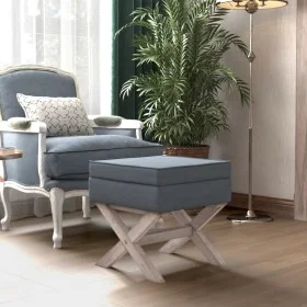Dark gray velvet storage stool 45x45x49 cm by vidaXL, Benches for halls and storage - Ref: Foro24-344519, Price: 68,01 €, Dis...