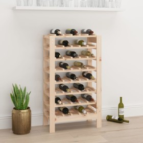 Masse Holzflasche Pino 61,5x30x107,5 cm von vidaXL, Weinregale - Ref: Foro24-822541, Preis: 94,05 €, Rabatt: %