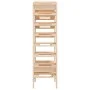 Solid pine wood wine rack 61.5x30x107.5 cm by vidaXL, Wine racks - Ref: Foro24-822541, Price: 92,86 €, Discount: %