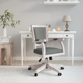 Drehbarer Bürostuhl aus dunkelgrauem Stoff von vidaXL, Bürostühle - Ref: Foro24-344479, Preis: 279,01 €, Rabatt: %