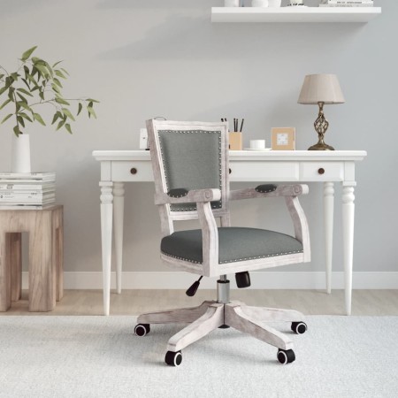 Drehbarer Bürostuhl aus dunkelgrauem Stoff von vidaXL, Bürostühle - Ref: Foro24-344479, Preis: 279,01 €, Rabatt: %