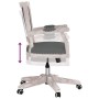 Silla de oficina giratoria tela gris oscuro de vidaXL, Sillas de oficina - Ref: Foro24-344479, Precio: 278,89 €