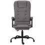 Grauer Massage-Bürostuhl aus Kunstleder von vidaXL, Bürostühle - Ref: Foro24-349669, Preis: 111,19 €, Rabatt: %