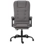 Gray synthetic leather massage reclining office chair by vidaXL, Office chairs - Ref: Foro24-349669, Price: 113,07 €, Discoun...