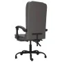 Grauer Massage-Bürostuhl aus Kunstleder von vidaXL, Bürostühle - Ref: Foro24-349669, Preis: 111,19 €, Rabatt: %
