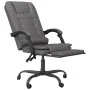 Grauer Massage-Bürostuhl aus Kunstleder von vidaXL, Bürostühle - Ref: Foro24-349669, Preis: 111,19 €, Rabatt: %