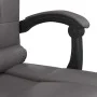Grauer Massage-Bürostuhl aus Kunstleder von vidaXL, Bürostühle - Ref: Foro24-349669, Preis: 111,19 €, Rabatt: %