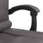 Gray synthetic leather massage reclining office chair by vidaXL, Office chairs - Ref: Foro24-349669, Price: 113,07 €, Discoun...