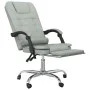 Reclining office chair with light gray velvet massage by vidaXL, Office chairs - Ref: Foro24-349664, Price: 117,36 €, Discoun...