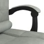 Reclining office chair with light gray velvet massage by vidaXL, Office chairs - Ref: Foro24-349664, Price: 117,36 €, Discoun...