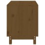 Hundebett aus massivem Kiefernholz, honigbraun, 60 x 45 x 57 cm von vidaXL, Hundehütten - Ref: Foro24-822479, Preis: 83,30 €,...