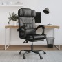 Schwarzer Bürostuhl aus Kunstleder von vidaXL, Bürostühle - Ref: Foro24-349733, Preis: 141,11 €, Rabatt: %