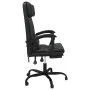 Silla de oficina reclinable cuero sintético negro de vidaXL, Sillas de oficina - Ref: Foro24-349733, Precio: 138,65 €, Descue...
