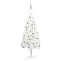 Beleuchteter Weihnachtsbaum mit Lichtern und Kugeln weiß 120 cm von vidaXL, Weihnachtsbäume - Ref: Foro24-3077718, Preis: 78,...