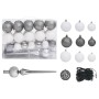 Pre-lit Christmas tree with lights and balls white 120 cm by vidaXL, Christmas trees - Ref: Foro24-3077718, Price: 78,53 €, D...
