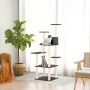 Rasier für Katzen mit dunklen grauen Seal-Positionen 153 cm von vidaXL, Katzenmöbel - Ref: Foro24-171638, Preis: 59,91 €, Rab...