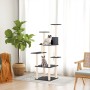 Rasier für Katzen mit dunklen grauen Seal-Positionen 153 cm von vidaXL, Katzenmöbel - Ref: Foro24-171638, Preis: 52,50 €, Rab...