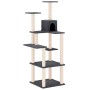 Rasier für Katzen mit dunklen grauen Seal-Positionen 153 cm von vidaXL, Katzenmöbel - Ref: Foro24-171638, Preis: 52,50 €, Rab...