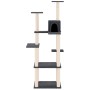 Cat scratcher with dark gray sisal posts 153 cm by vidaXL, Cat furniture - Ref: Foro24-171638, Price: 52,50 €, Discount: %