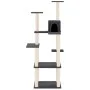 Rasier für Katzen mit dunklen grauen Seal-Positionen 153 cm von vidaXL, Katzenmöbel - Ref: Foro24-171638, Preis: 59,91 €, Rab...
